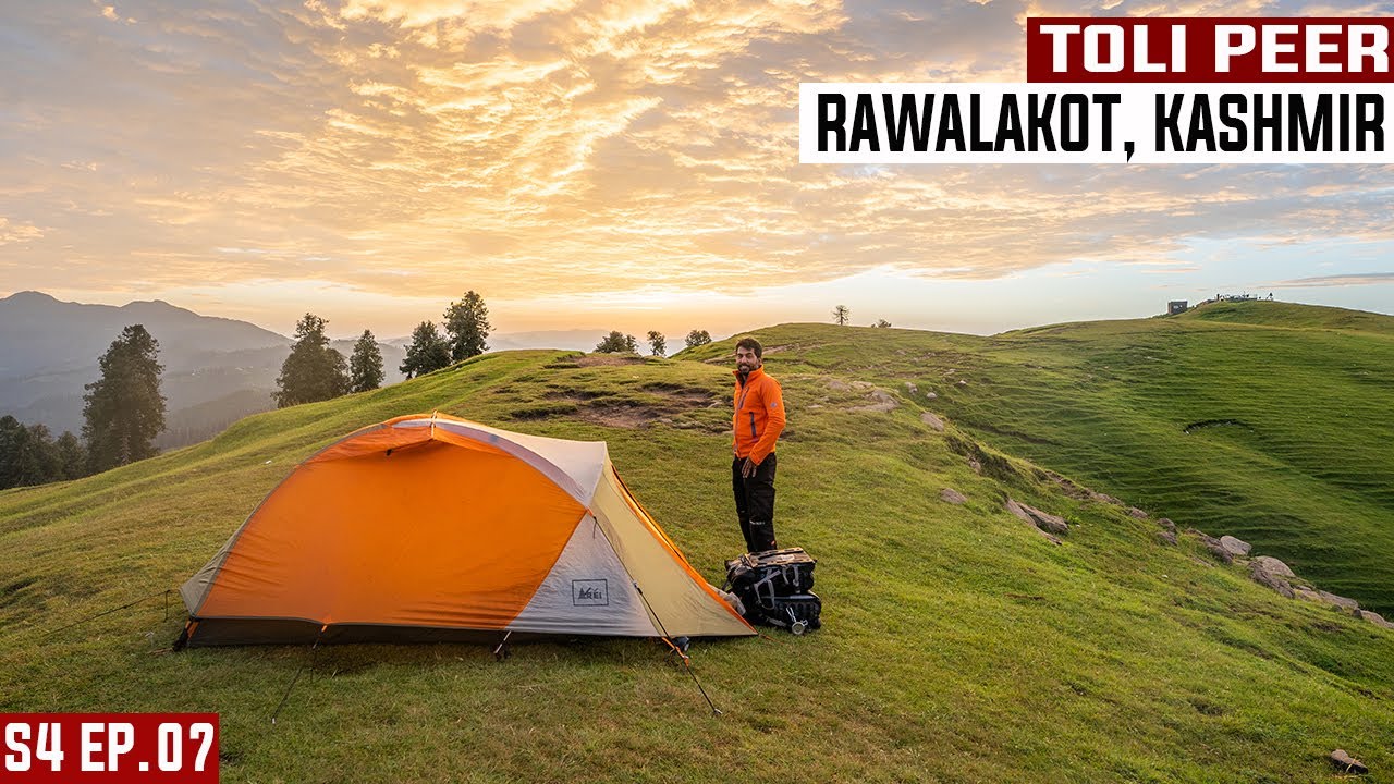 CAUGHT IN A HEAVY RAINSTORM AT TOLI PEER RAWALAKOT S04 EP. 07 | KASHMIR MOTORCYCLE TOUR