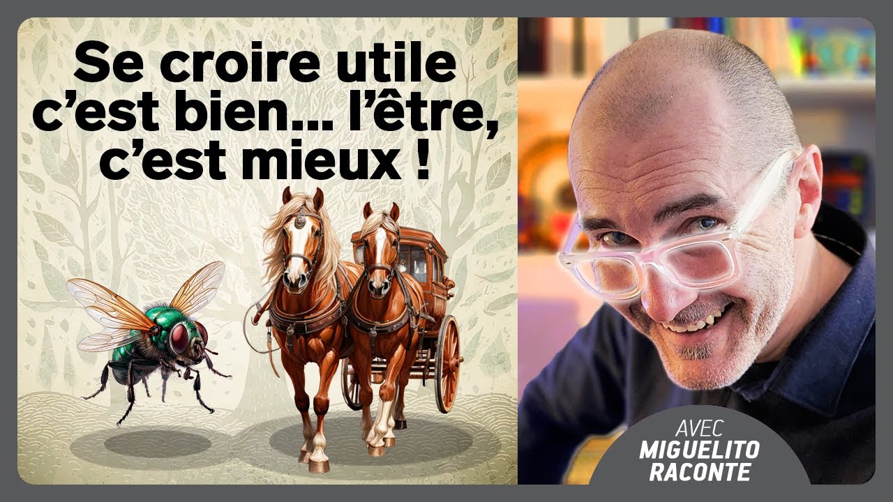 Le Coche et la Mouche | Fable de la Fontaine adaptée