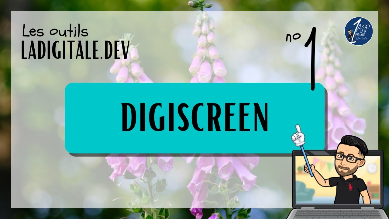 Outils La Digitale no 1 - Digiscreen - 1 App par jour No 132