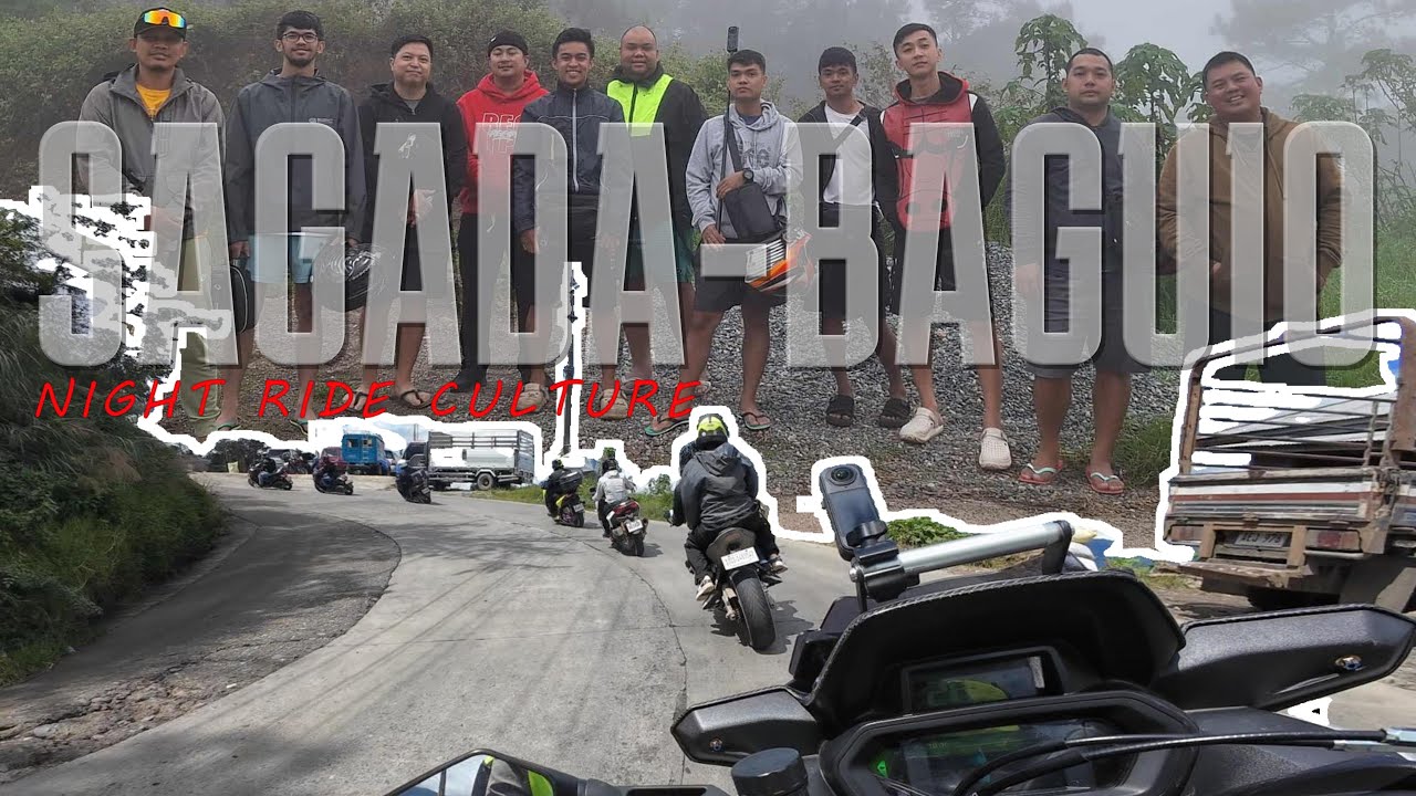 SAGADA-ATOK-BAGUIO BACK TO MANILA | NIGHT RIDE CULTURE | XMAX 300