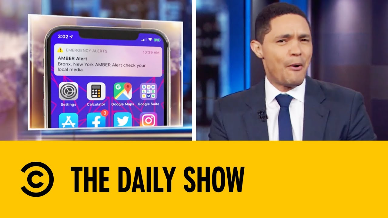 NYC Amber Alert Turns Out To Be Elaborate Kidnapping Hoax | The Daily Show With Trevor Noah