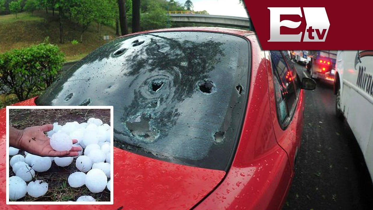 Cae impresionante granizada en Xalapa y causa daños a autos y viviendas/ Titulares de la tarde