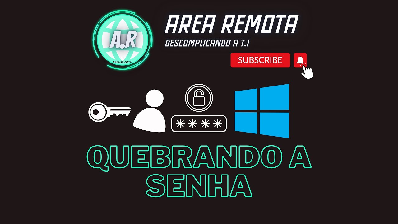Reset de senha usu&aacute;rio local - Win 11 e 10