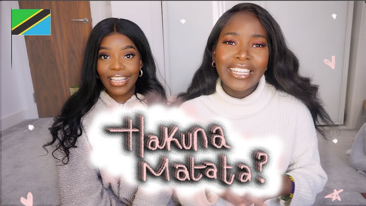 GET READY WITH US ONLY SPEAKING SWAHILI - very embarrassing