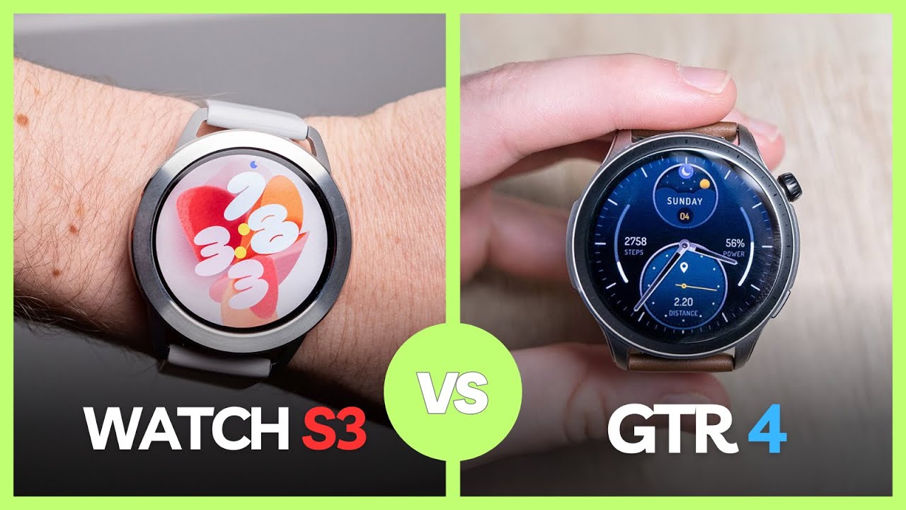 Dura DECISIÓN ⌚ Xiaomi Watch S3 vs Amazfit GTR 4 COMPARATIVA en ESPAÑOL