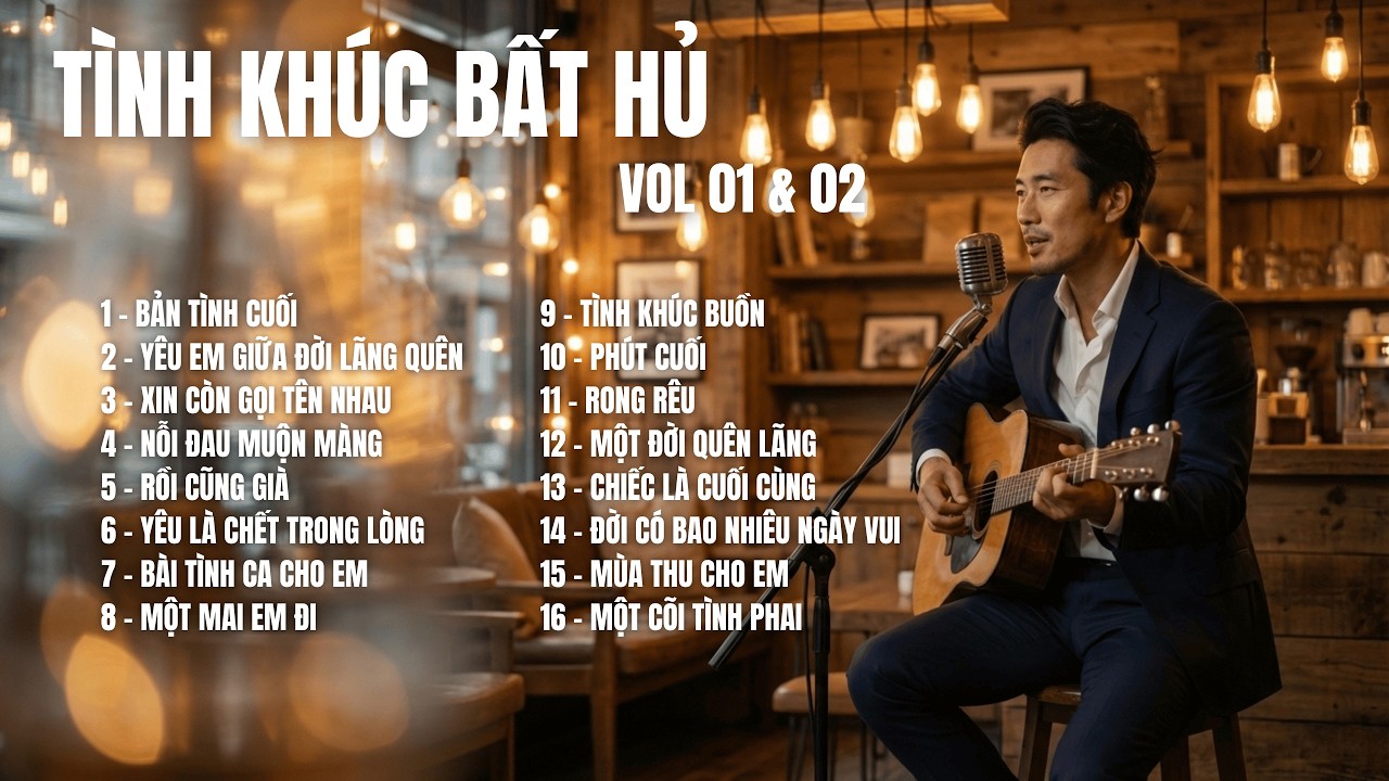TÌNH KHÚC BẤT HỦ VOL 01 & 02 | 16 Tình Ca Nhạc Xưa Hay Nhất Cover Phong Cách Mới |SING SONG MELODY