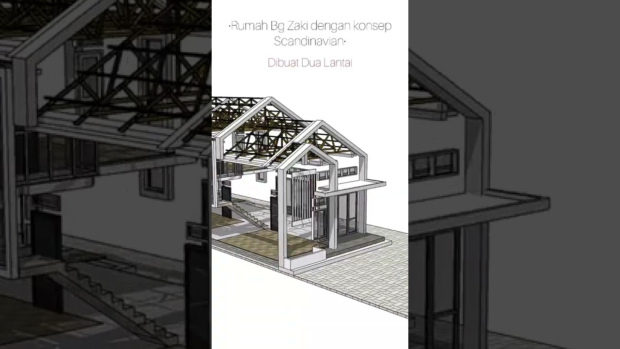 Rumah dengan konsep Scandinavian - 5x17