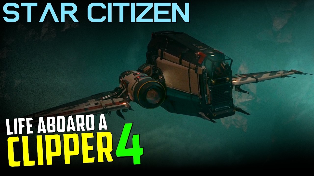 Life Aboard a Clipper 4 - Intersec Mercenary - Star Citizen 4.8 gameplay
