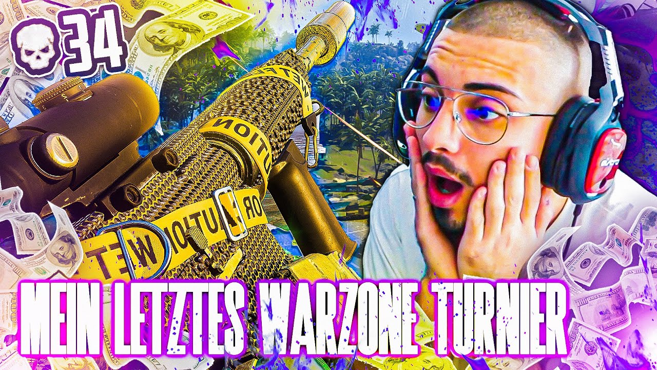 Mein LETZTES WARZONE Turnier.. 😢