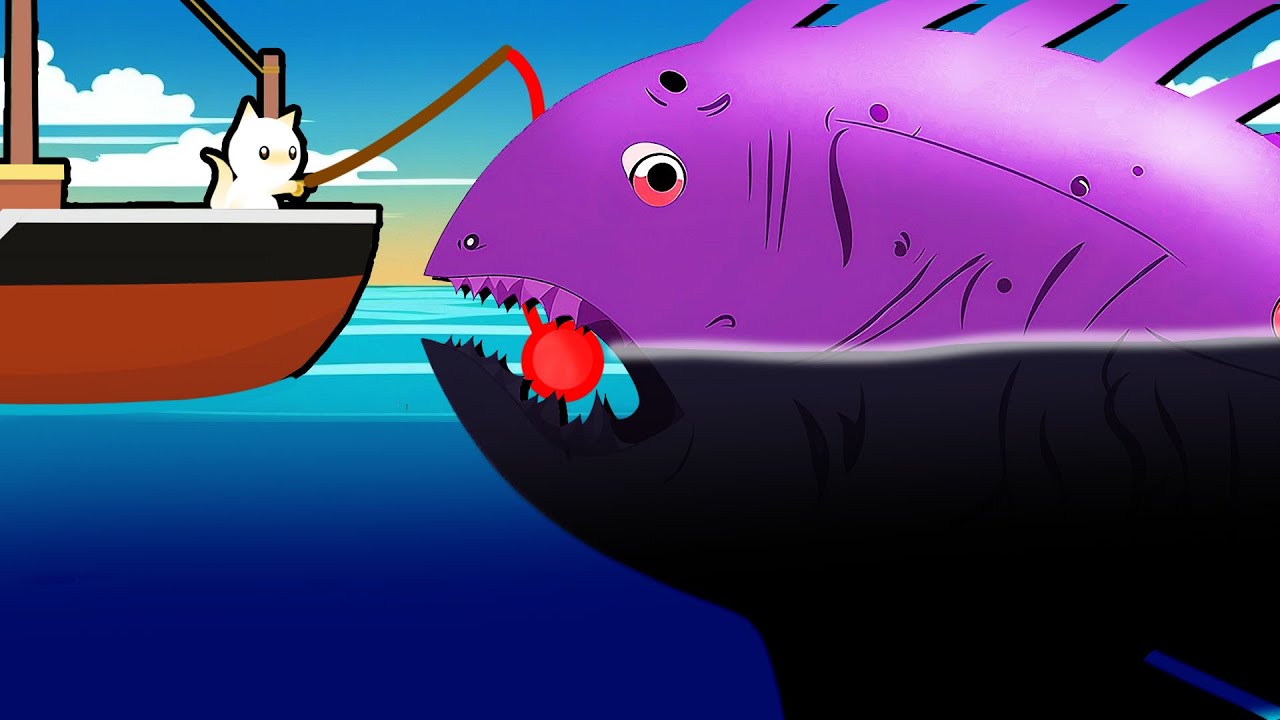 GIGANTYCZNA RYBA KTÓREJ NIE DA SIĘ ZŁAPAĆ?! - CAT GOES FISHING
