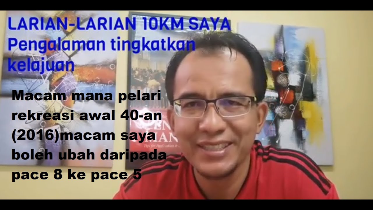 BOLEH JE KALAU NAK LARI 10KM DRPD PACE 8 KE PACE 5 RUPA-RUPANYA