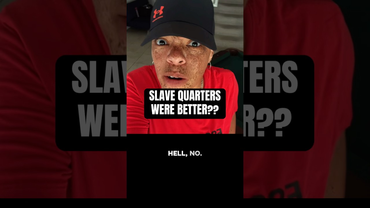 Can you believe old slave quarters were better??