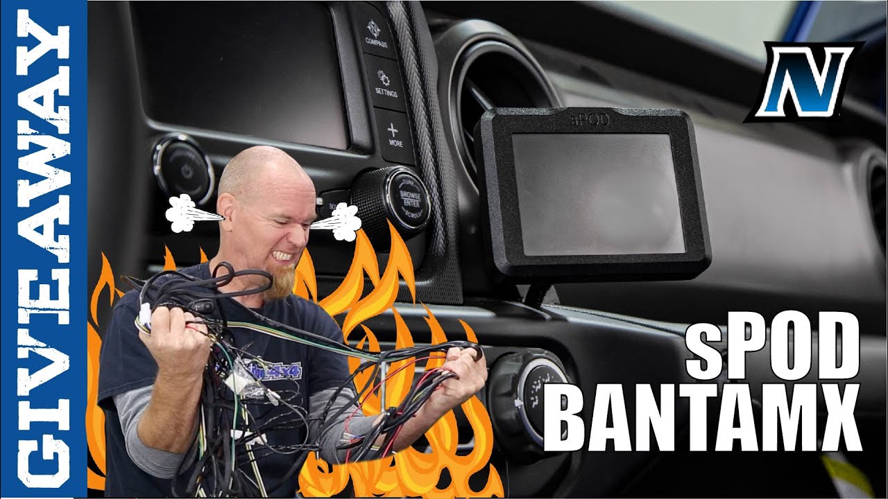 sPOD BantamX TouchScreen Install - Jeep Gladiator JT