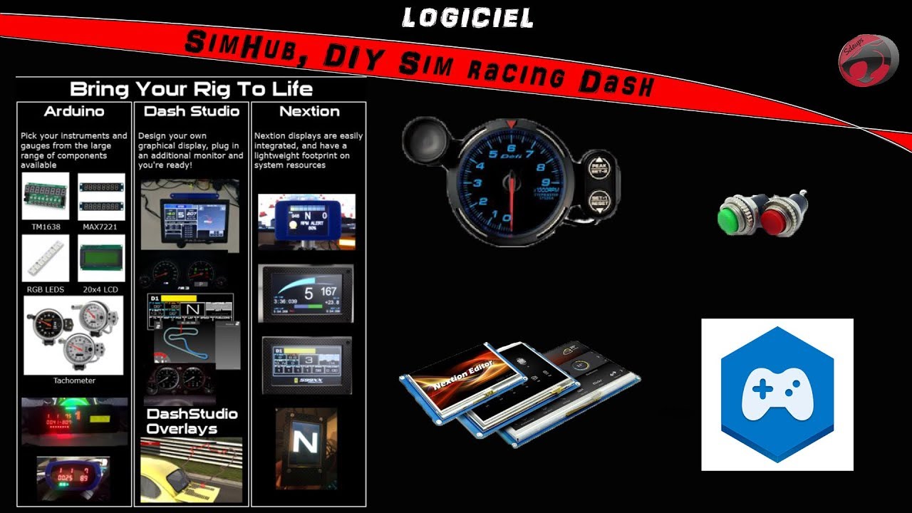 Présentation SIMHUB - DASHBOARD