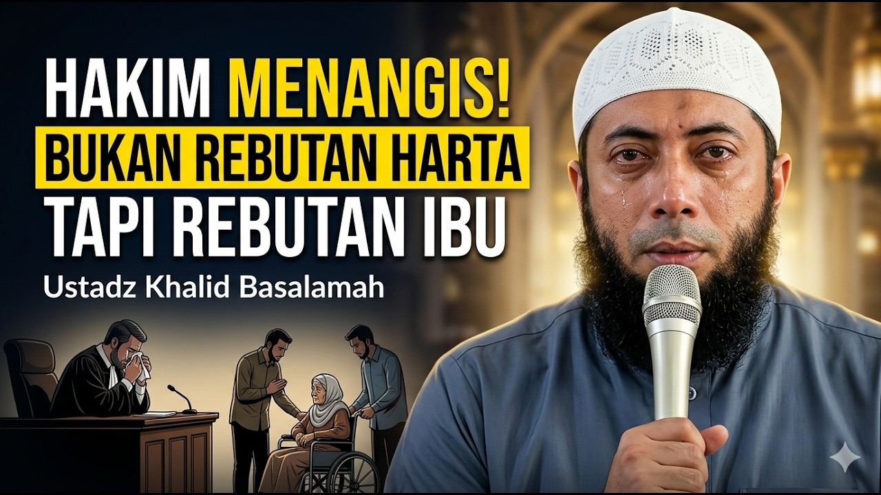 BUKAN REBUTAN HARTA! Kisah Luar Biasa Dua Saudara Berebut Surga (Ibu) - Ustadz Khalid Basalamah