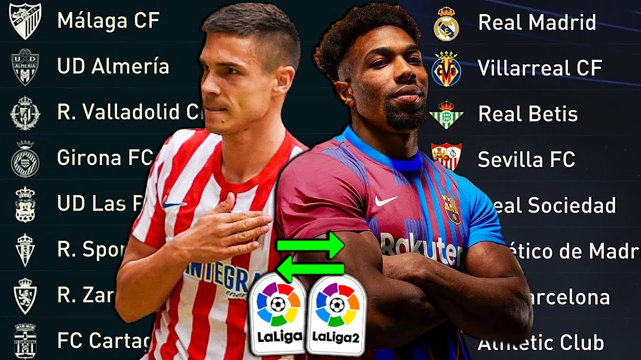 ¿QUÉ PASARÍA SI CAMBIAS los EQUIPOS de PRIMERA DIVISIÓN por los de SEGUNDA? *sale mal* 😞 | FIFA 22