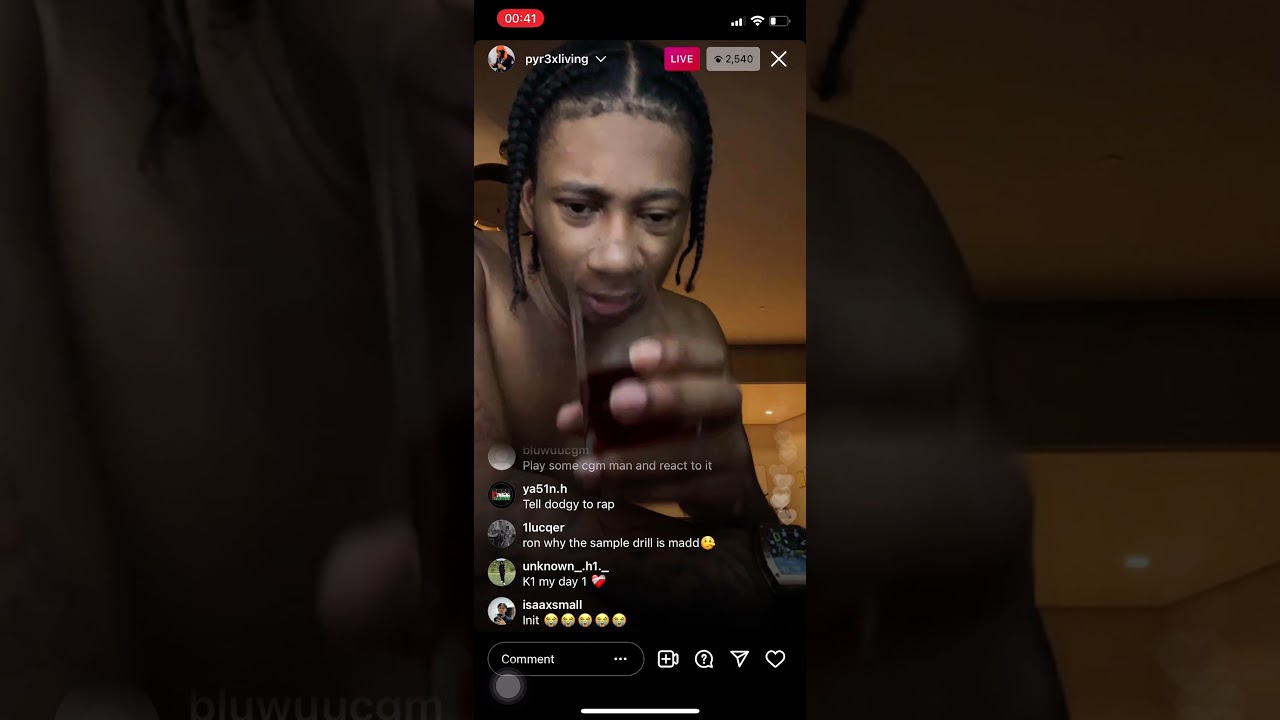 Digga d Unreleased Lyrics/Freestyle “live part 2”