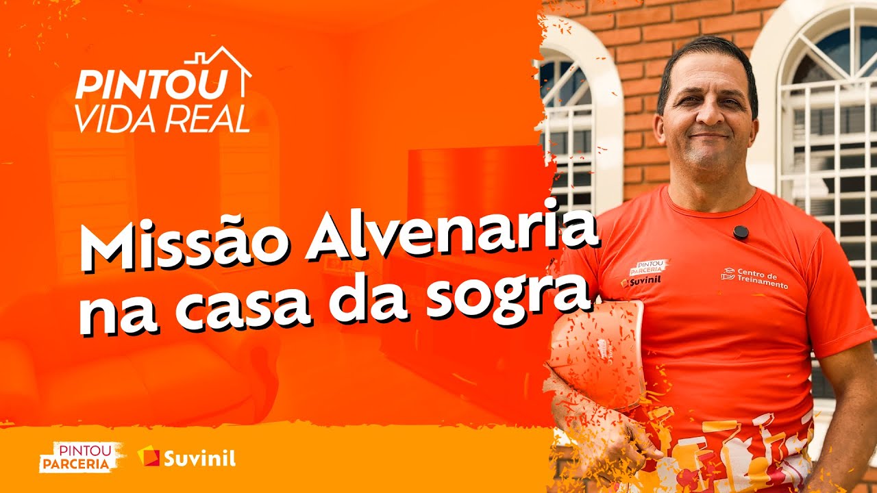 Desafio de alvenaria: transformação com um especialista em efeitos decorativos ❘ Pintou Vida Real