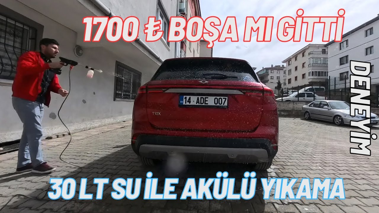1700 ₺ AKÜLÜ YIKAMA MAKİNESİ KUTU AÇILIŞI-TOGG YIKAMA DENEYİMİ-İLK KULLANIM BEKLENTİMİ KARŞILADI MI?