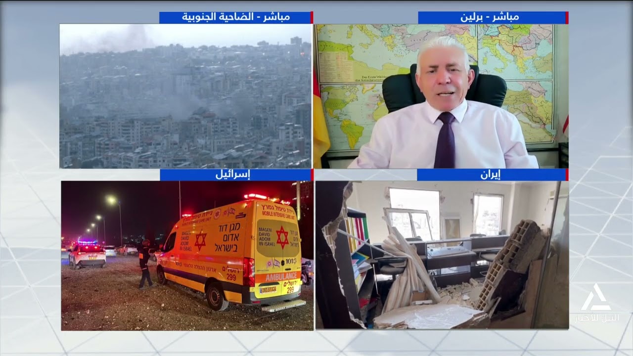 د.رضوان قاسم :هناك تصعيد فى المنطقة وربما يدخل حف الاطلسى فى هذة الحرب