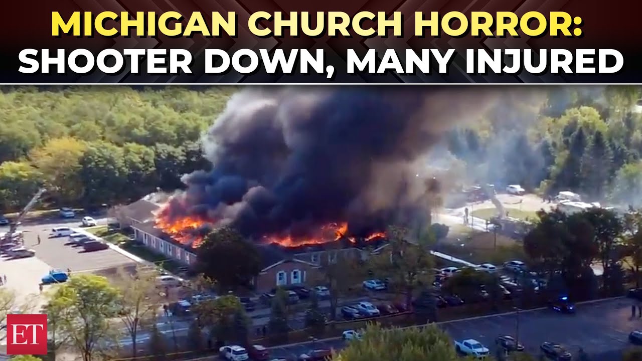 Michigan church shooting: Suspect ‘deliberately’ set church on fire;  Police say at least two dead