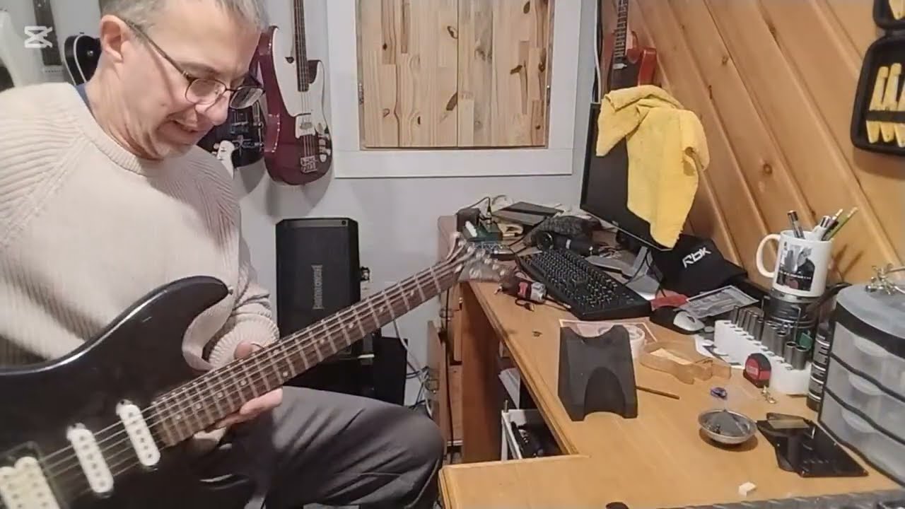CORT Strat HSS - Wow! What a mess!