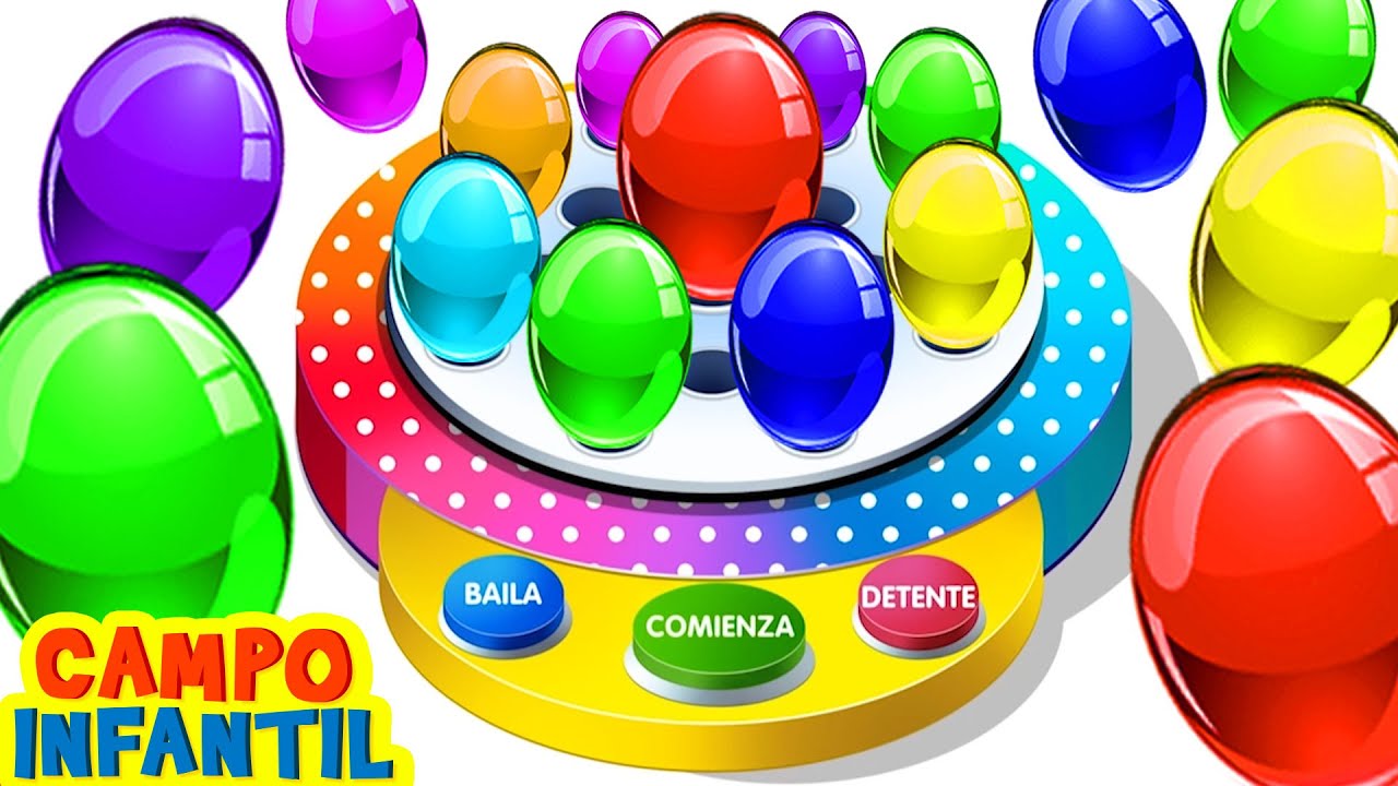 Campo Infantil | Huevitos Bailarines para Aprender Colores y m&aacute;s Diversi&oacute;n para Ni&ntilde;os