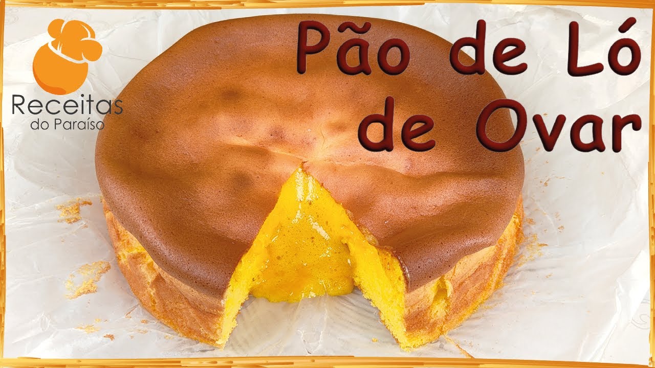 PÃO DE LÓ DE OVAR (uma receita tradicional portuguesa e muito saborosa) | 🍎  Receitas do Paraíso