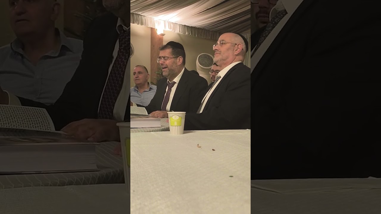 הבדלה יוסי לוי & רפאל נפתלי שבת שירה ארם צובא שבט התשפ