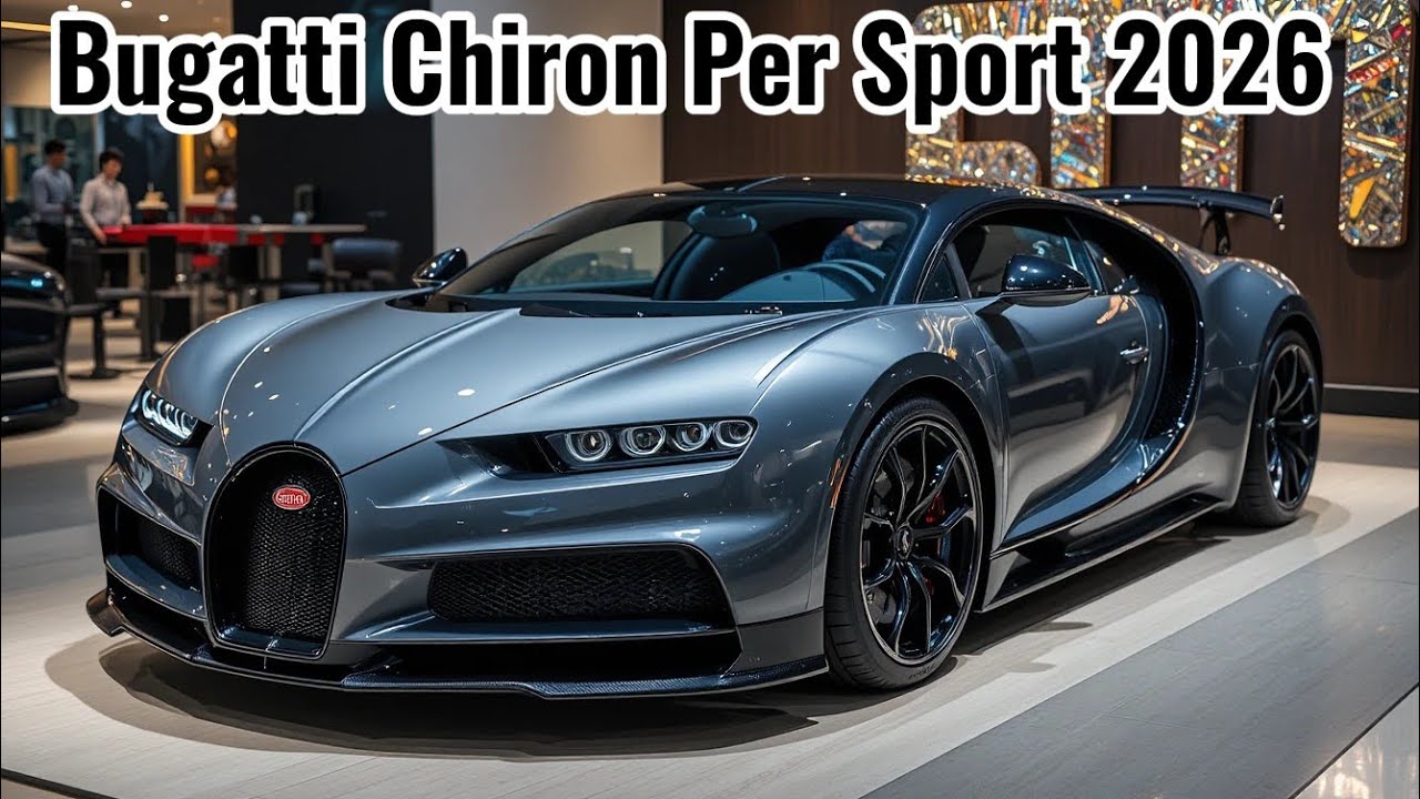 Bugatti Chiron Per Sport 2026 – Самый безумный гиперкар для водителя из когда-либо созданных! 🔥🚀