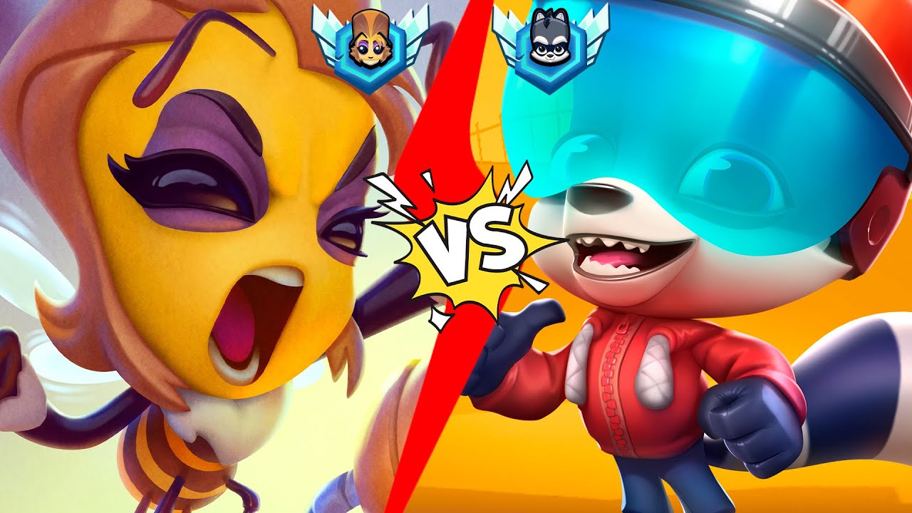 Suzy Full 19 vs Max Full 19 Zooba Gameplay