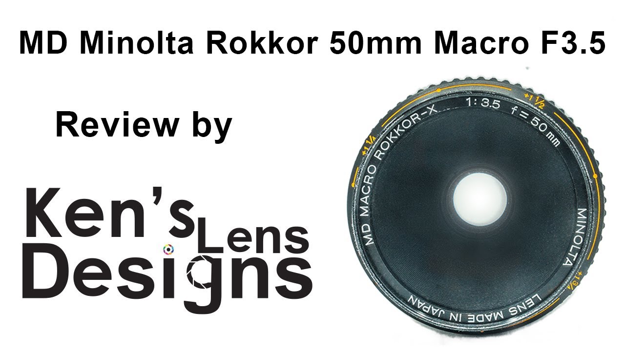 MD Minolta Rokkor 50mm Macro F3.5