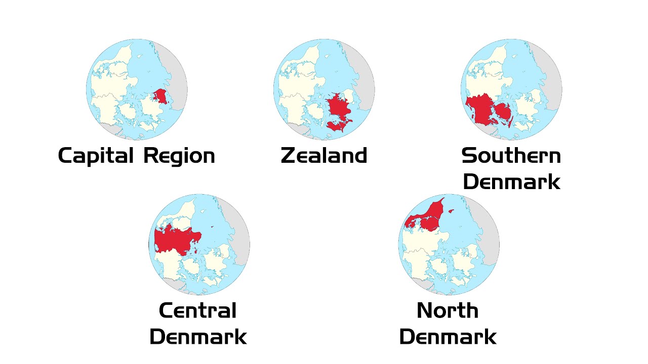 Every Region in Denmark Explained