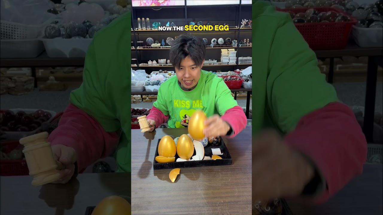 Загадочные хрустальные яйца для Евы и Мии #магазинкристаллов #загадочнаякоробкаскристаллами #опто...