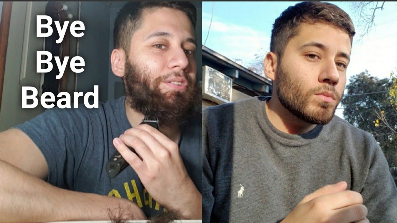 Trimming off my longest beard ever | 2 Inches to 7 mm | Beard to stubble