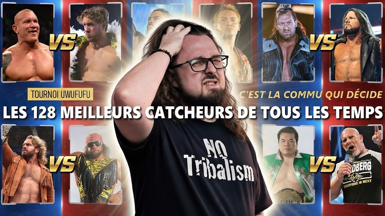 TOURNOI DES 128 MEILLEURS CATCHEURS DE TOUS LES TEMPS... mais c'est la commu qui choisit.