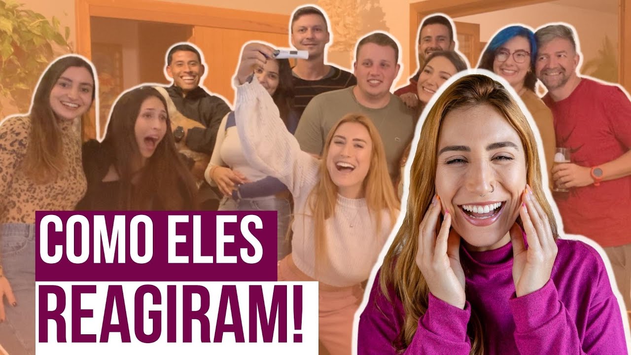 Contando da GRAVIDEZ para família e amigos!