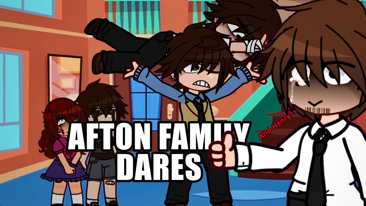 Afton’s do your dares!! // let’s not talk about the two months-