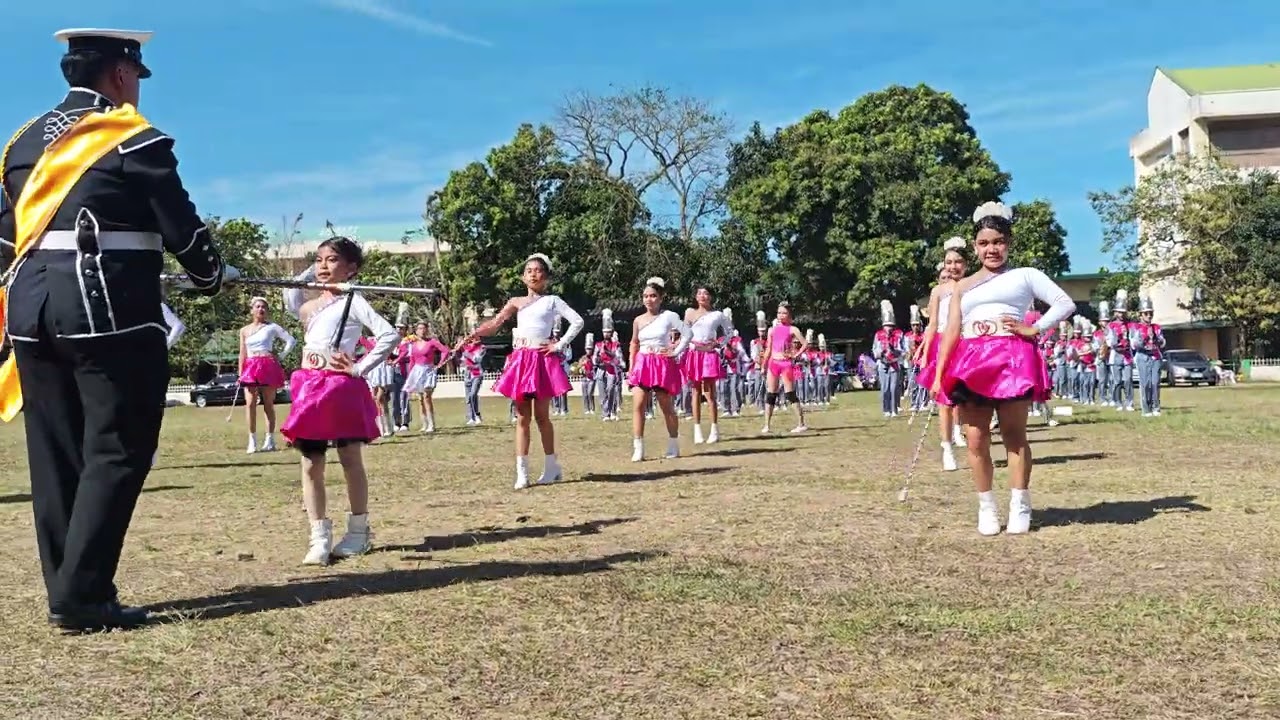 Silang cavite town plaza 2026.. Sta barbara banda 4 anniversary march ,sweet child fancy drill..