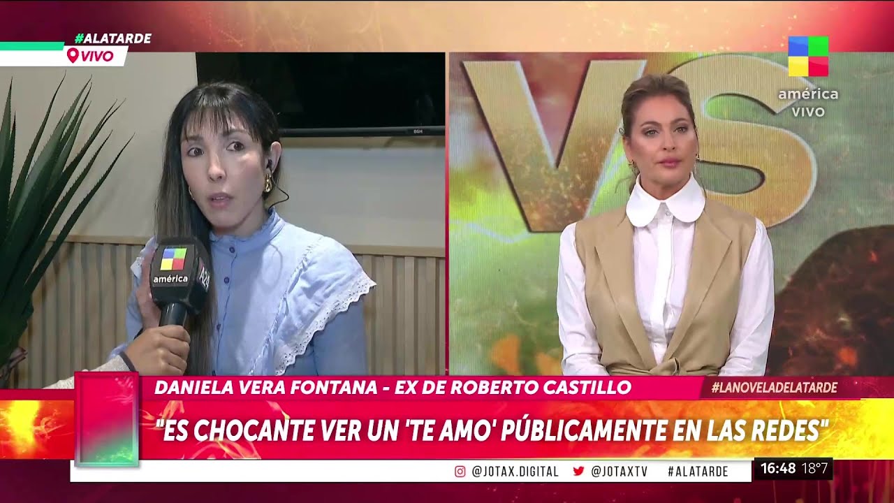 🗣️ DANIELA VERA FONTANA le responde a ROBERTO CASTILLO: 