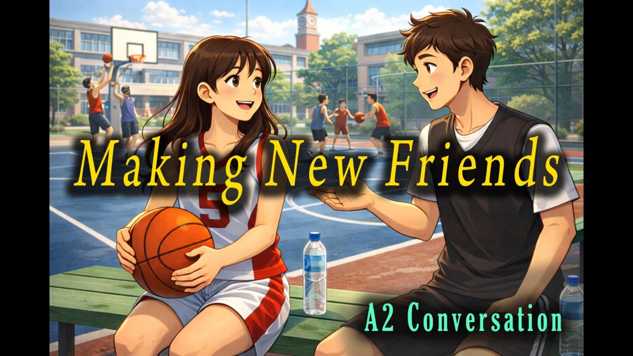 Beginner English – Making New Friends - Kết bạn mới –  mới bắt đầu