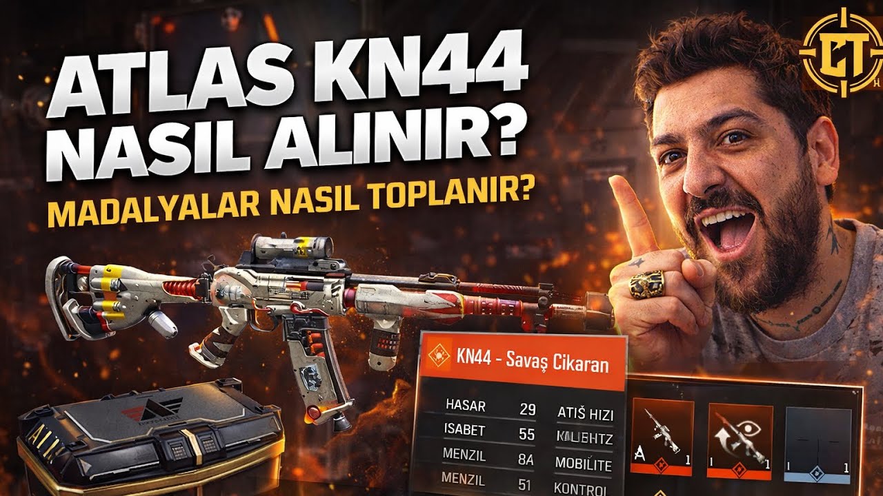 ATLAS KN44 Nihai Ödül Nasıl Alınır? (Madalyalar + Görevler) | Silah İncelemesi!