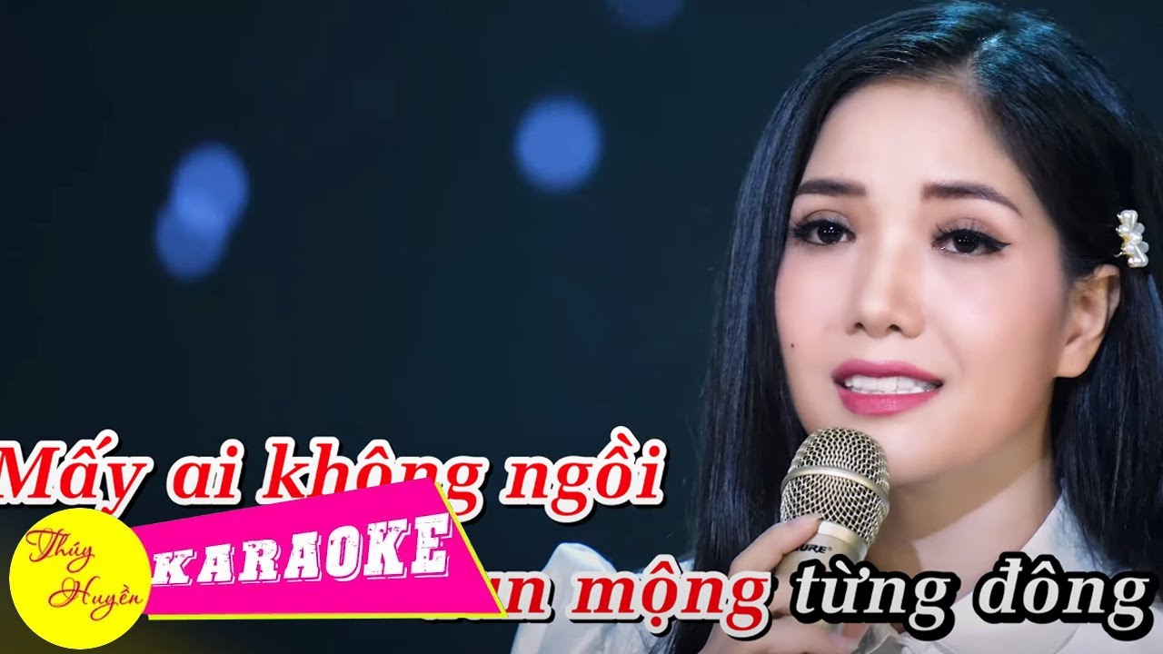 Chuyện Tình Người Đan Áo Karaoke - Thúy Huyền | Beat Chuẩn