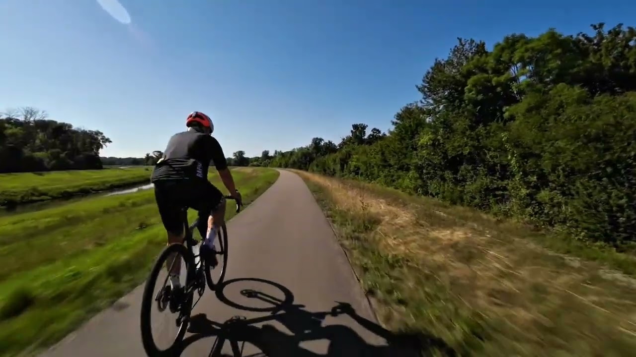 Leipzig/ Elster – Short Scenic Ride (15 min) | Indoor Cycling Workout & Virtual Bike Ride in 4K