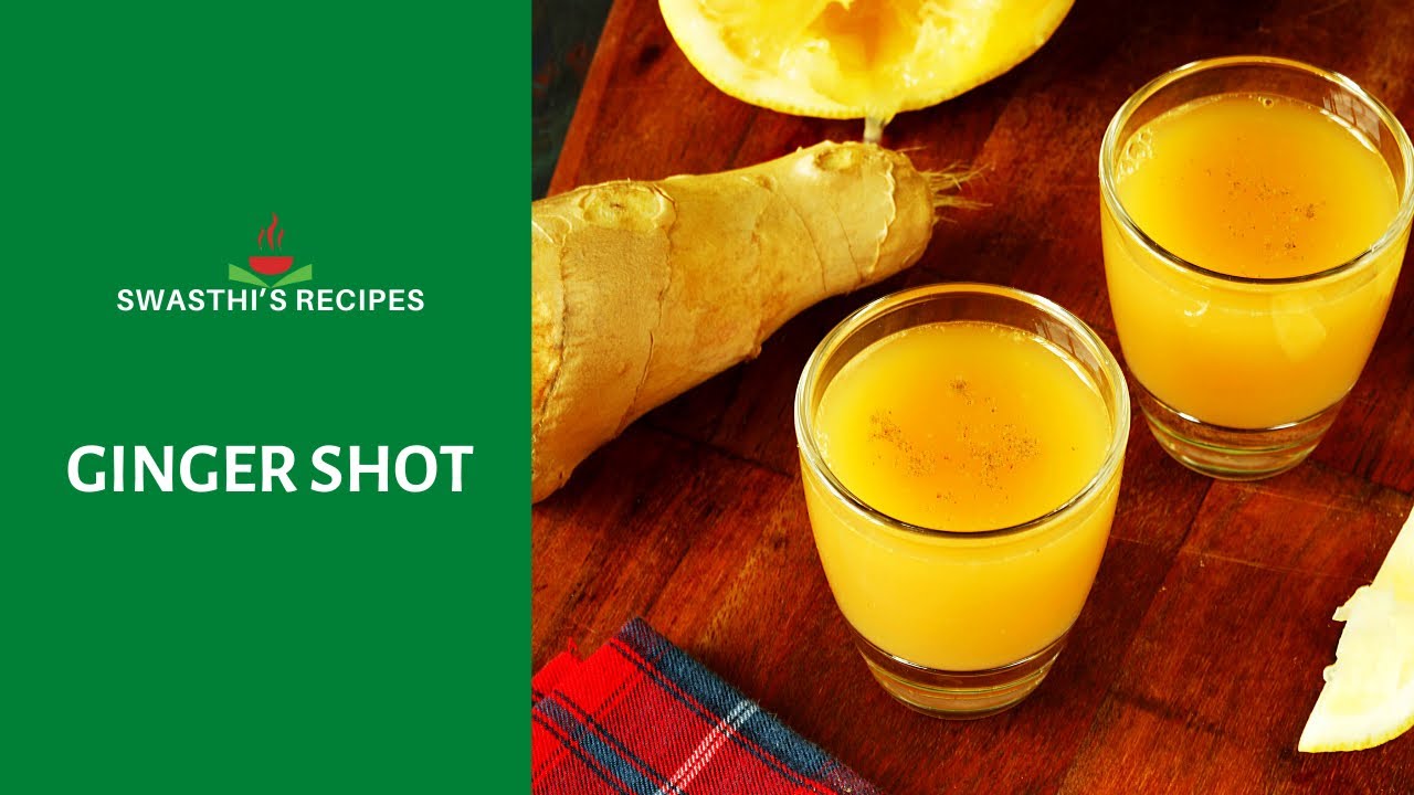 Ginger shot recipe, How to make ginger shots