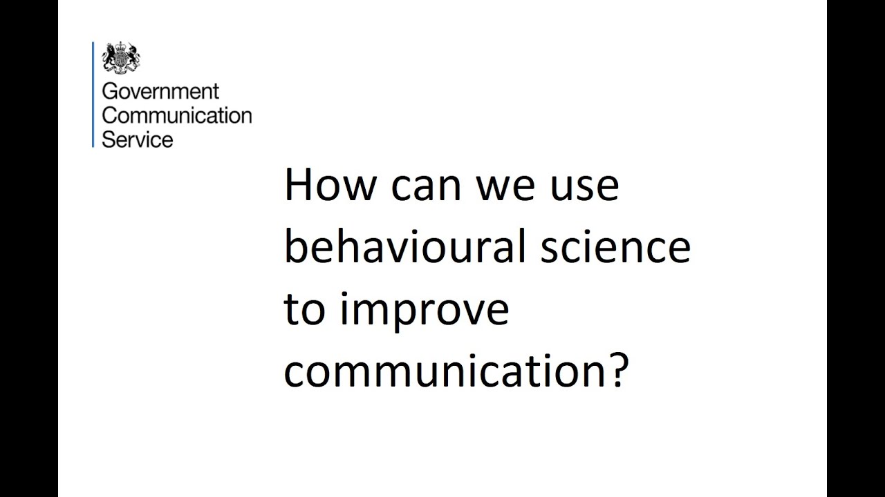What is behavioural science?