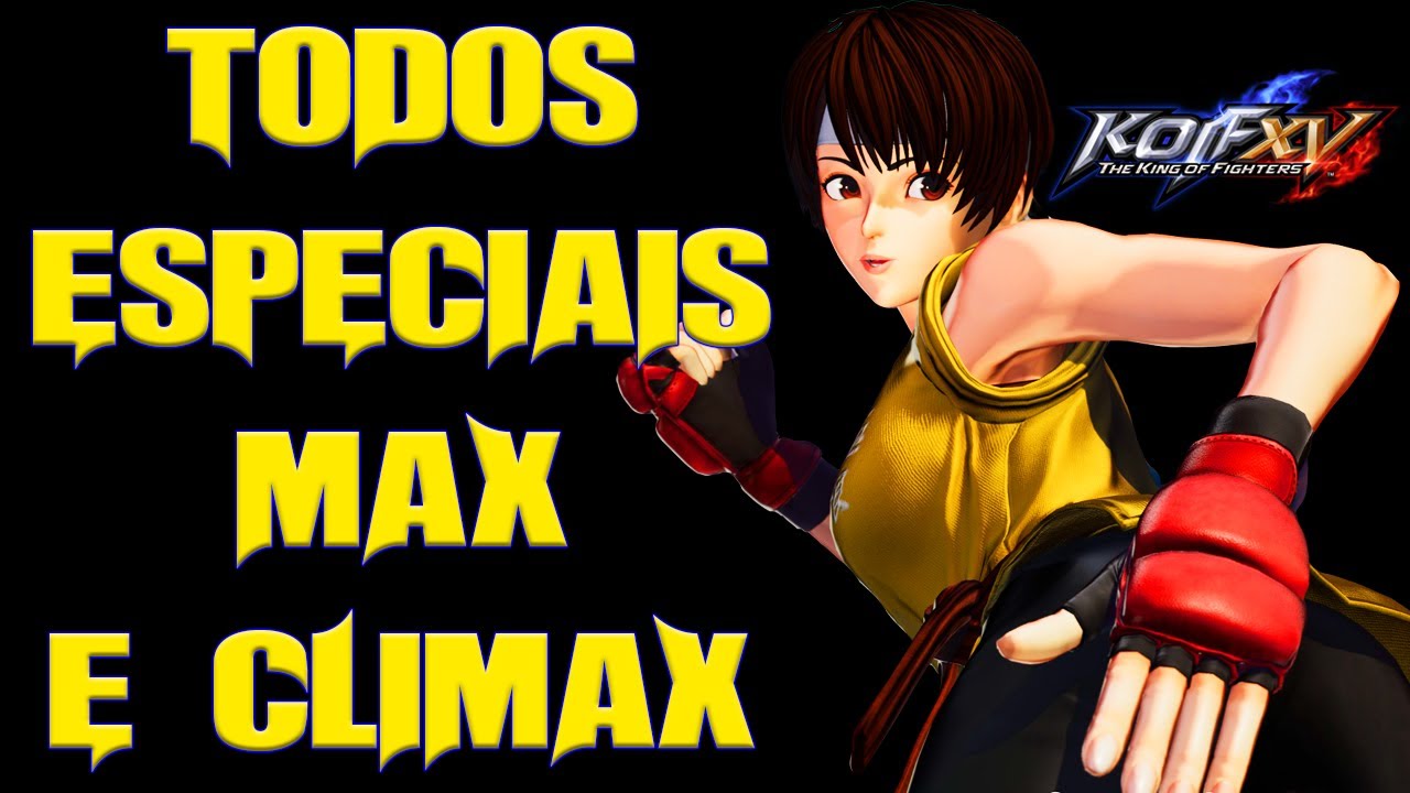 THE KING OF FIGHTERS XV TODOS OS ESPECIAIS E CLIMAX (4K)