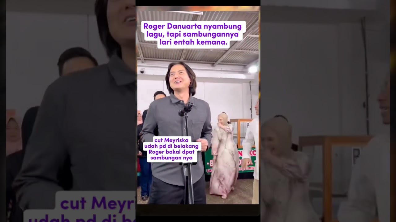 Roger Danuarta ga bisa sambung lagu #cutmeyriska #rogerdanuarta #viralvideo #vidoeshort