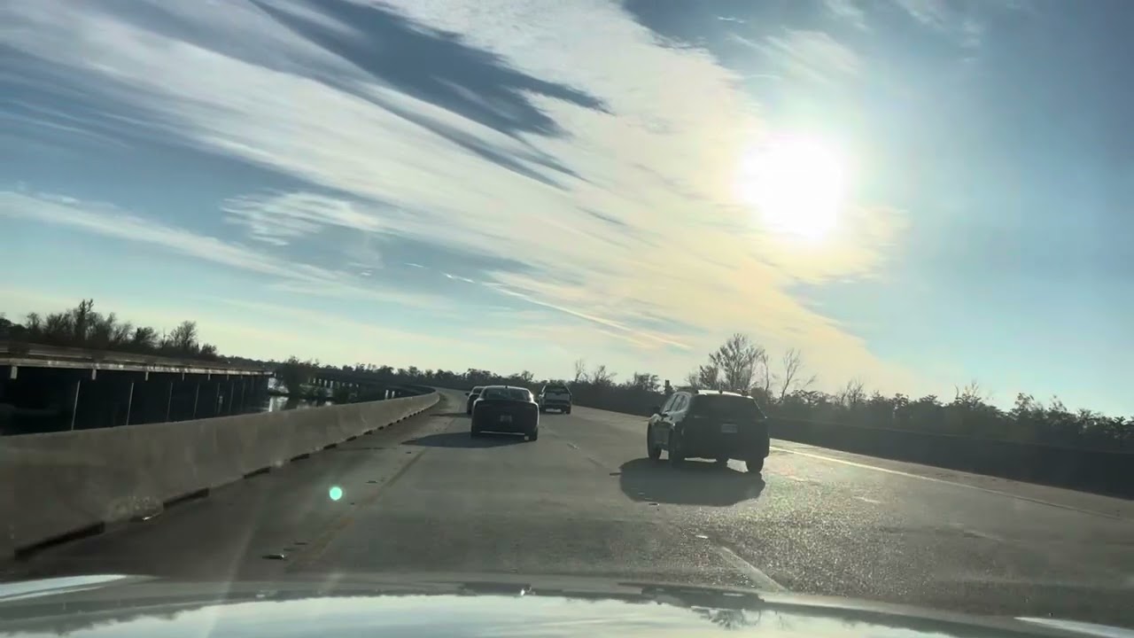 Crossing the Manchac Swamp Bridge&mdash;The 2nd Longest Bridge in the United States