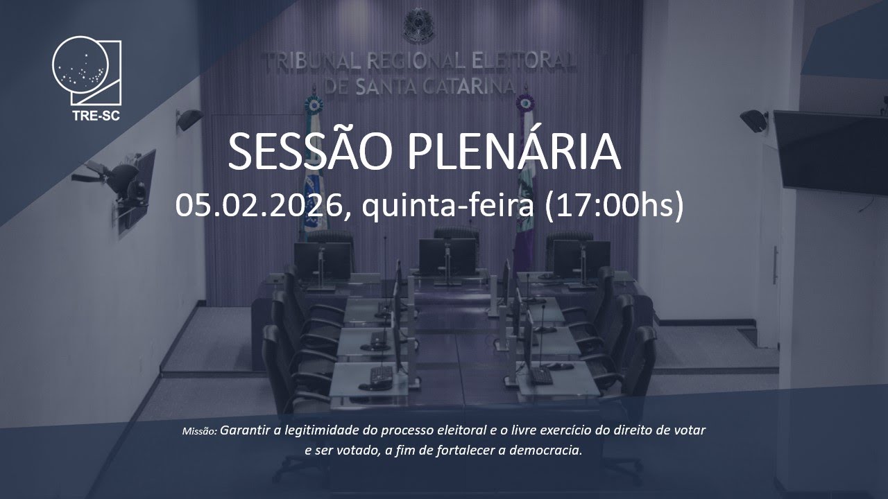 Sess&atilde;o Plen&aacute;ria 05/02/2026 17h